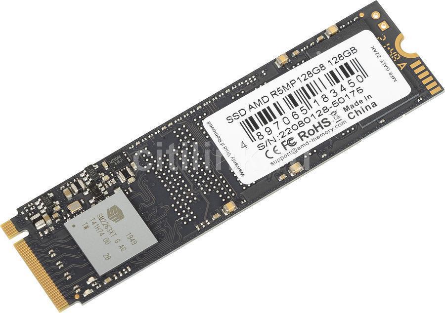 Накопитель SSD AMD PCI-E x4 128Gb R5MP128G8 Radeon M.2 2280