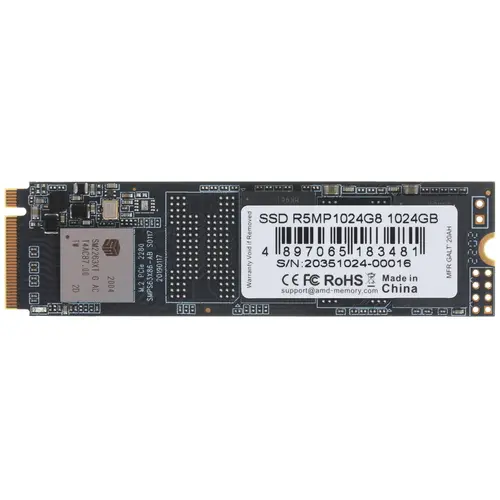 Накопитель SSD AMD PCIe 3.0 x4 1TB R5MP1024G8 Radeon M.2 2280