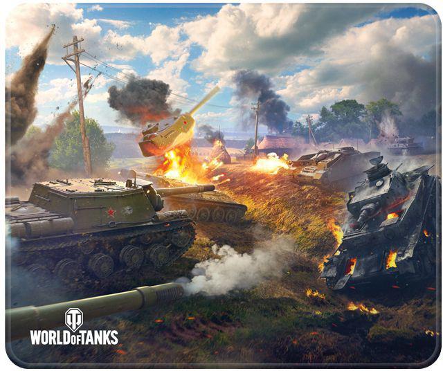 Коврик для мыши World of Tanks Большой рисунок 500x420x3мм (FWGMPWTKRSK22S00L)
