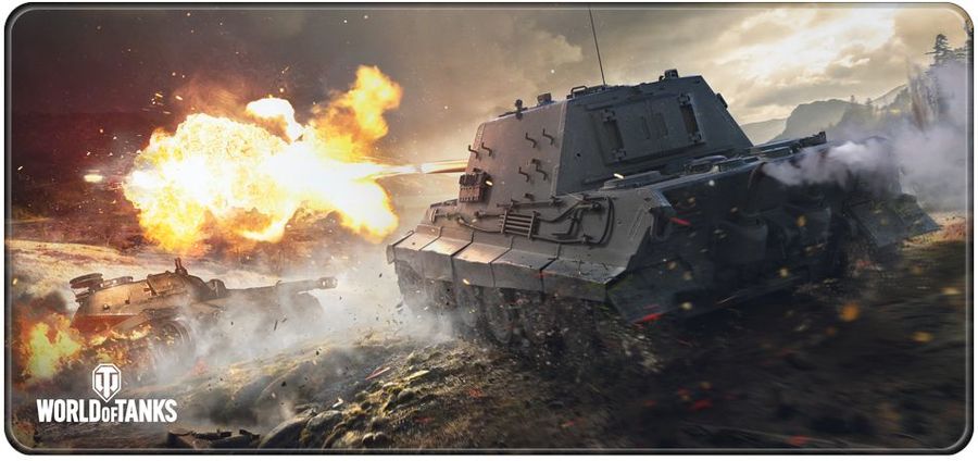 Коврик для мыши World of Tanks XL рисунок 900x420x3мм (FWGMPWTJTGR22S0XL)