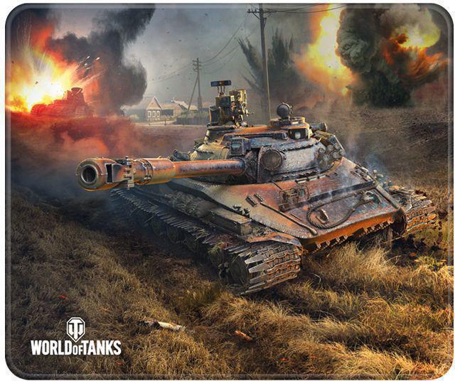 Коврик для мыши World of Tanks Большой рисунок 500x420x3мм (FWGMPWTO90722S00L)