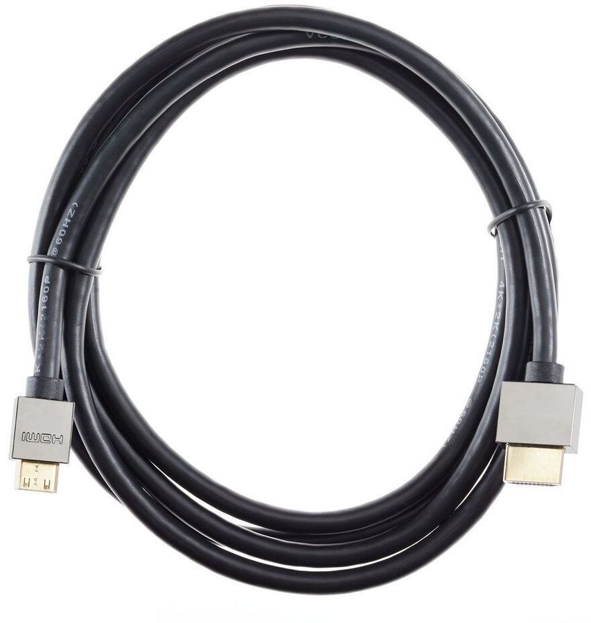 Кабель аудио-видео HDMI (m)/mini-HDMI (m) 1.8м. позолоч.конт. черный (CG506AC-1.8M)