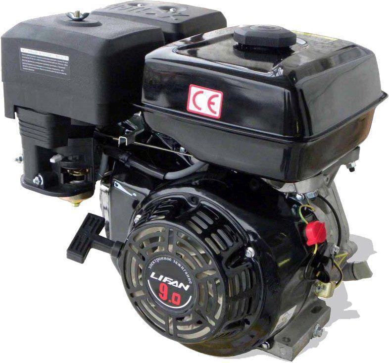 Двигатель бензиновый Lifan 177F 4-х тактный 9л.с. 6.6кВт для садовой техники