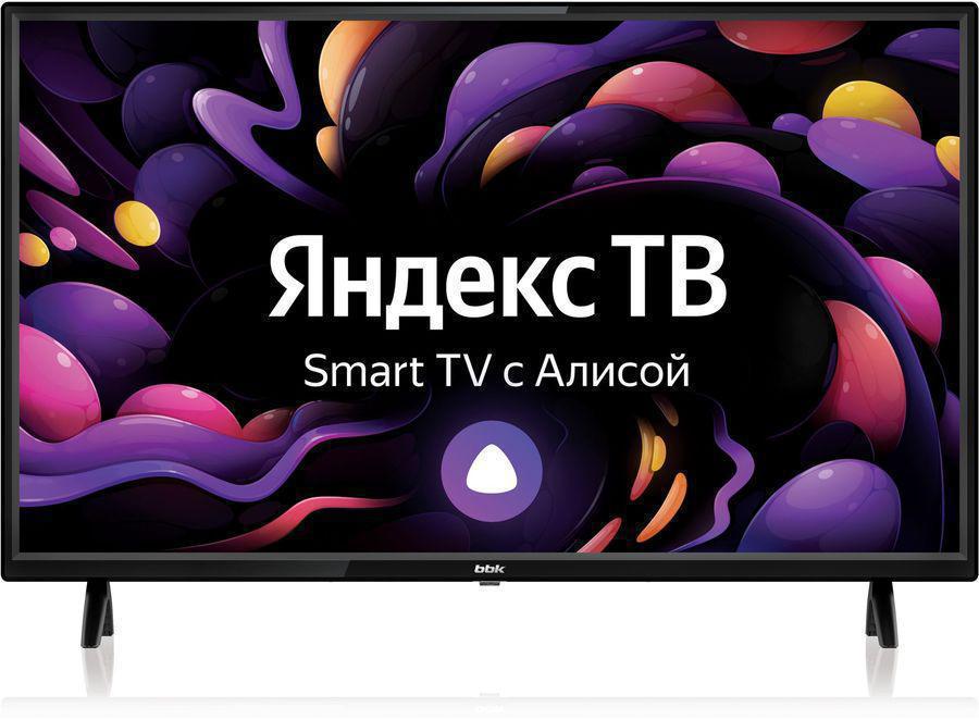 Телевизор LED BBK 32" 32LEX-7238/TS2C Яндекс.ТВ черный HD READY 50Hz DVB-T DVB-T2 DVB-C DVB-S2 USB WiFi Smart TV (RUS)