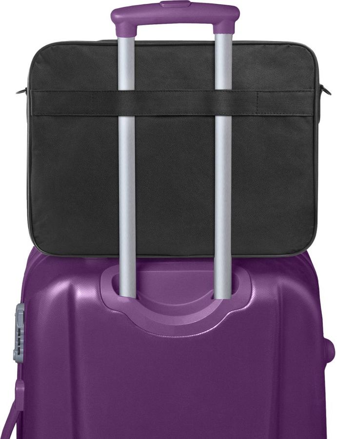 Сумка для ноутбука 16" Defender Ascetic черный, жесткий каркас, карман (26019)