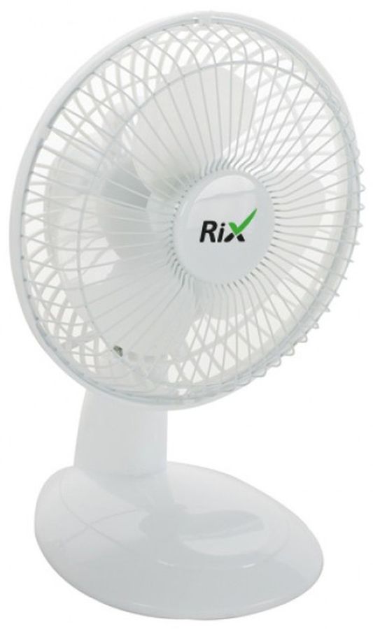 Вентилятор настольный RIX RDF-2200W 30Вт скоростей:2 белый