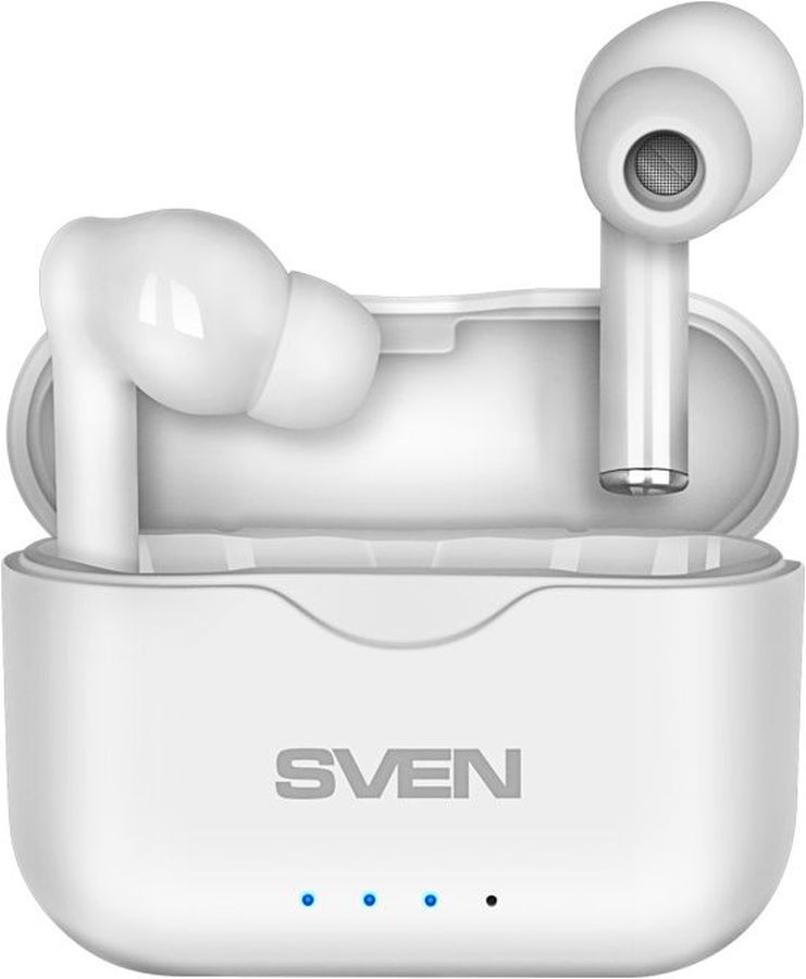 Гарнитура вкладыши Sven E-701BT белый беспроводные bluetooth в ушной раковине (SV-019518)