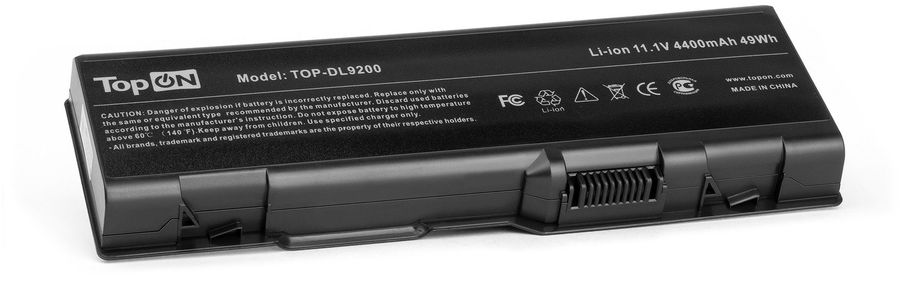 Батарея для ноутбука TopON TOP-DL9200 11.1V 4400mAh литиево-ионная