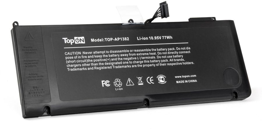 Батарея для ноутбука TopON TOP-AP1382 10.9V 5000mAh литиево-полимерная
