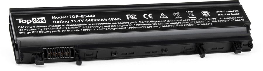 Батарея для ноутбука TopON TOP-E5440 11.1V 4400mAh литиево-ионная