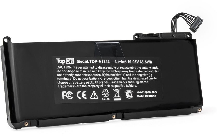 Батарея для ноутбука TopON TOP-A1342 10.8V 5350mAh литиево-полимерная