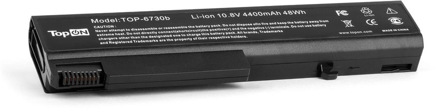 Батарея для ноутбука TopON TOP-6730b 10.8V 4400mAh литиево-ионная