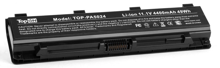 Батарея для ноутбука TopON TOP-PA5024 10.8V 4400mAh литиево-ионная