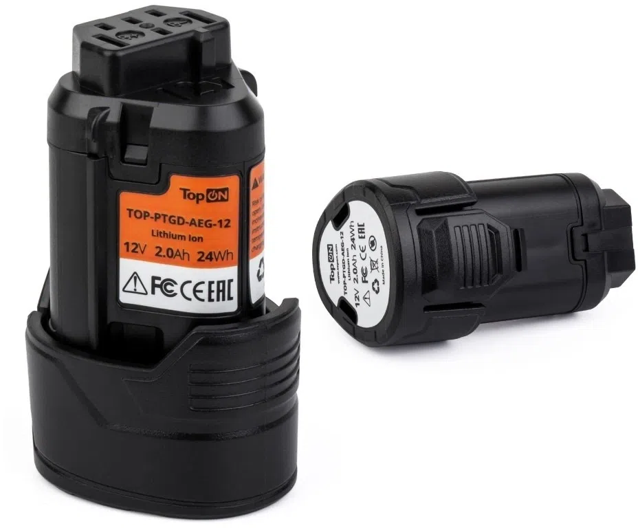 Батарея аккумуляторная TopON TOP-PTGD-AEG-12-1.5-Li 12.0В 1.5Ач Li-Ion