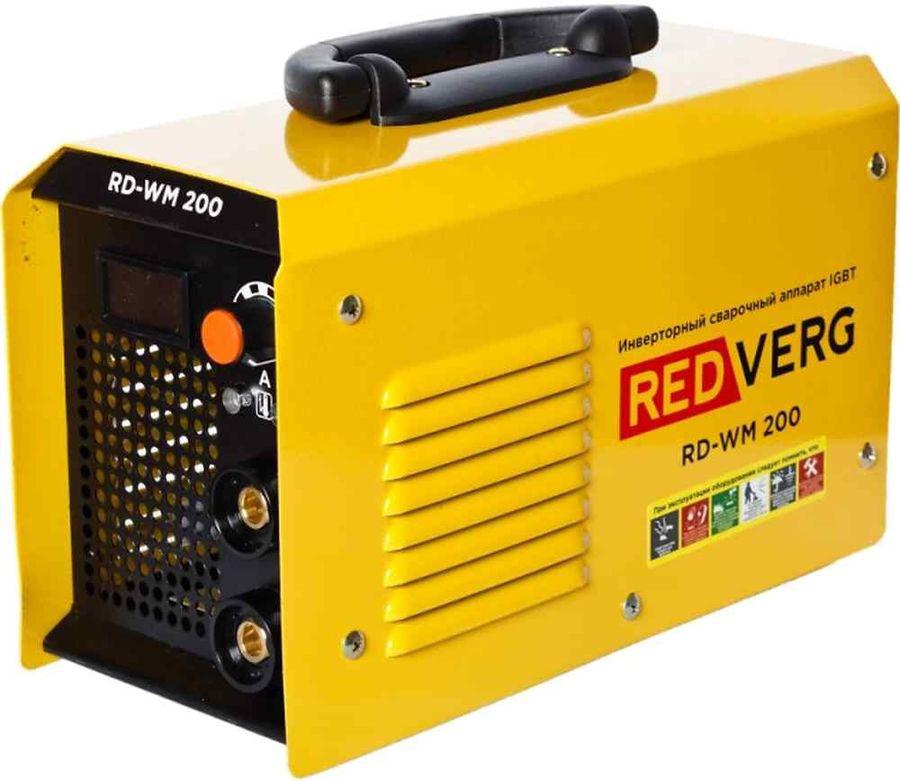 Сварочный аппарат RedVerg RD-WM 200 инвертор ММА DC 7кВт