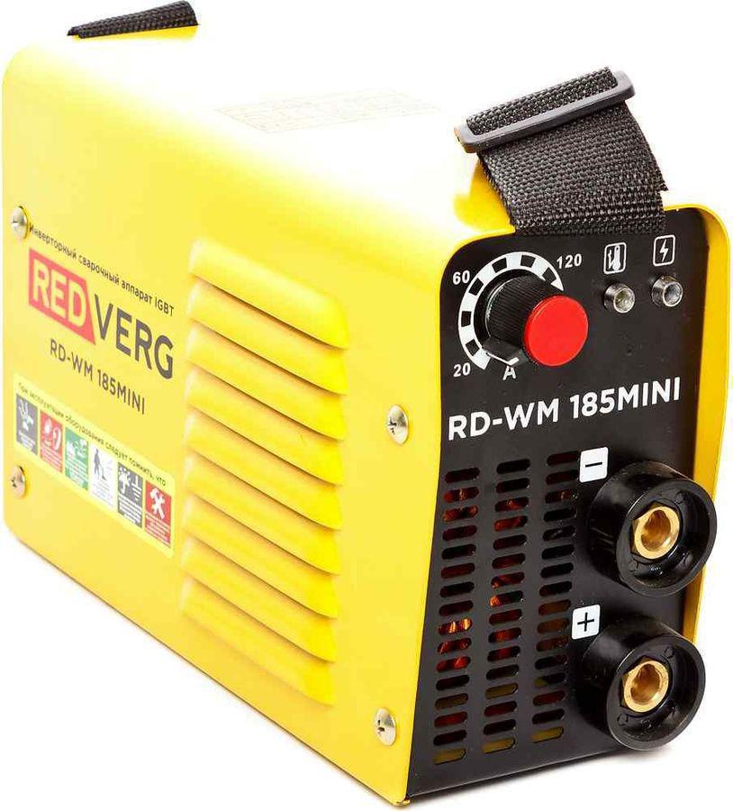 Сварочный аппарат RedVerg RD-WM 185MINI инвертор ММА DC 6.6кВт