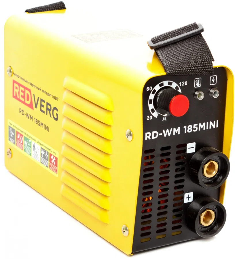 Сварочный аппарат RedVerg RD-WM 185MINI инвертор ММА DC 6.6кВт