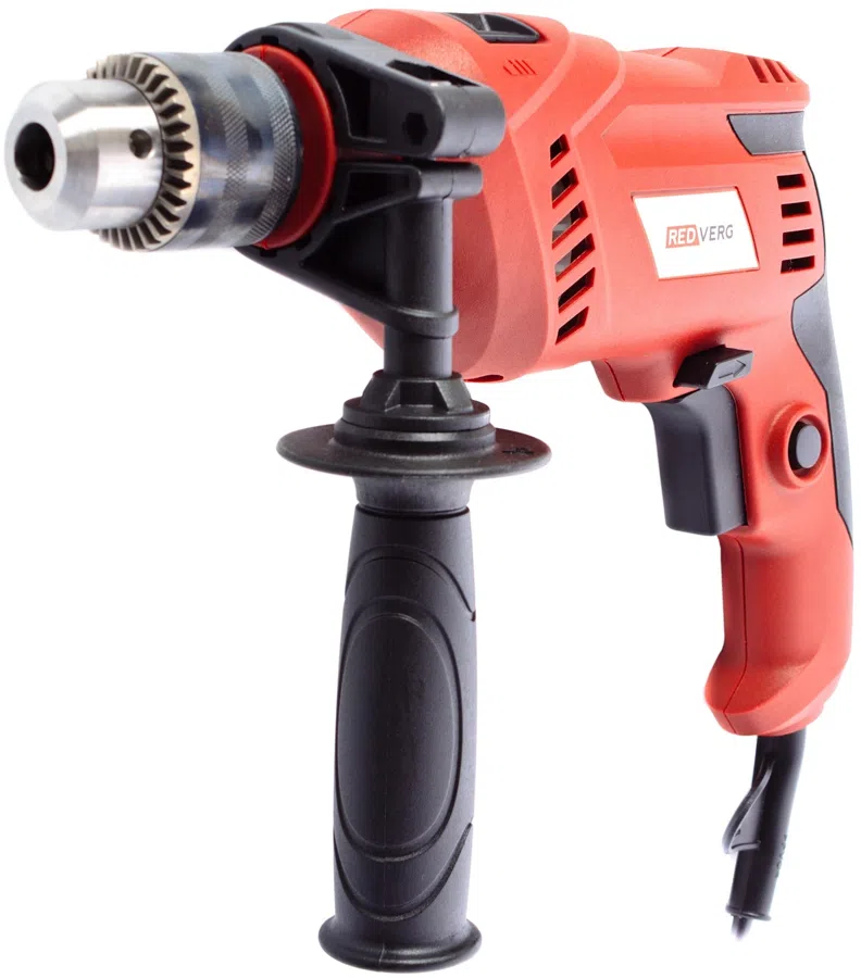 Дрель ударная RedVerg RD-ID700 700Вт ключевой реверс