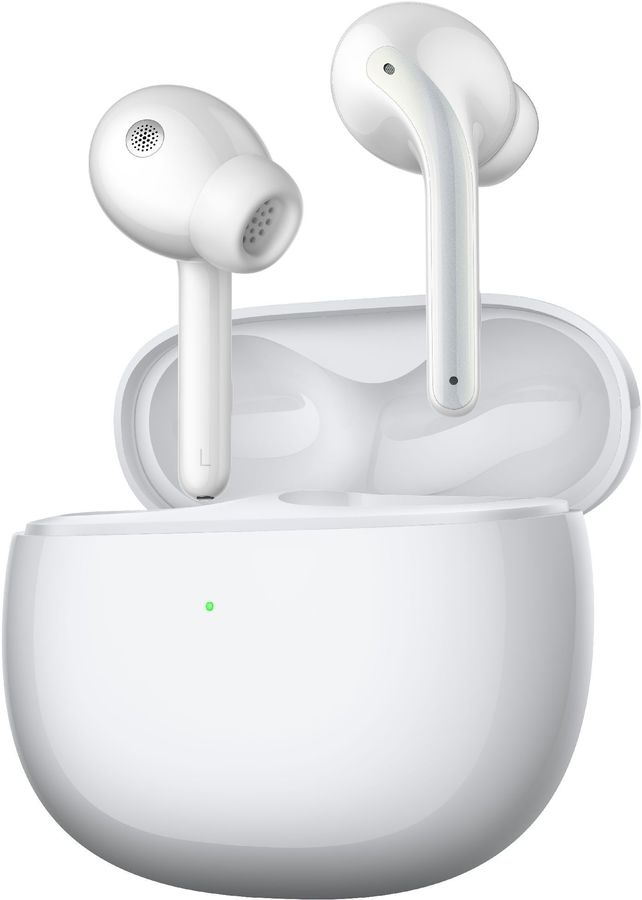Гарнитура вкладыши Xiaomi Buds 3 белый беспроводные bluetooth в ушной раковине (BHR5526GL)
