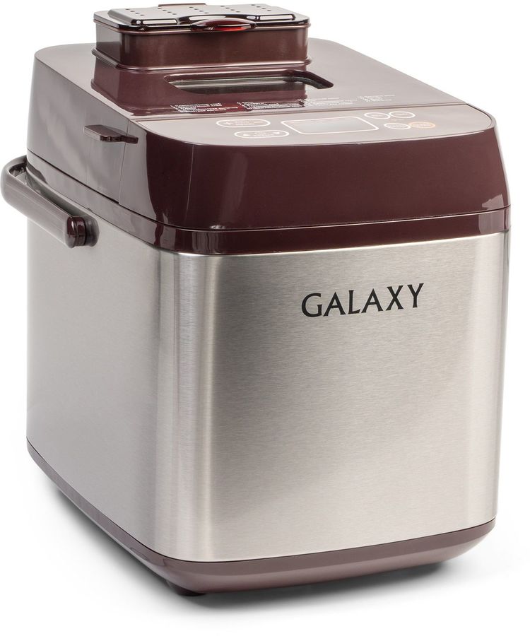 Хлебопечь Galaxy GL 2700 600Вт коричневый/серебристый
