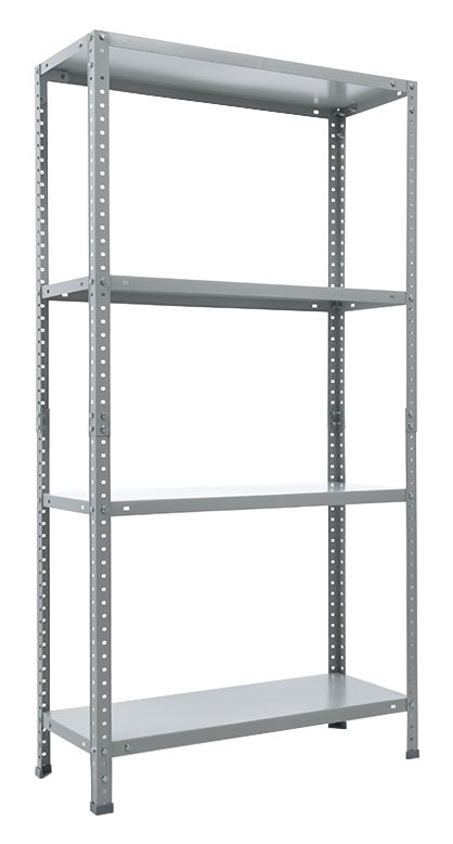 Стеллаж Практик ES 150KD пол.:4 разборная 1450x750x300мм серый (S24099033402)