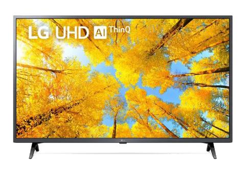 Телевизор LED LG 43" 43UQ76003LD темный металлик Ultra HD 60Hz DVB-T DVB-T2 DVB-C DVB-S DVB-S2 USB WiFi Smart TV (RUS)