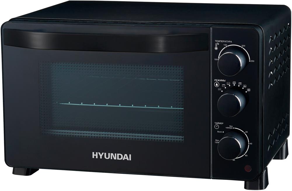 Мини-печь Hyundai MIO-HY080 23л. 1500Вт черный