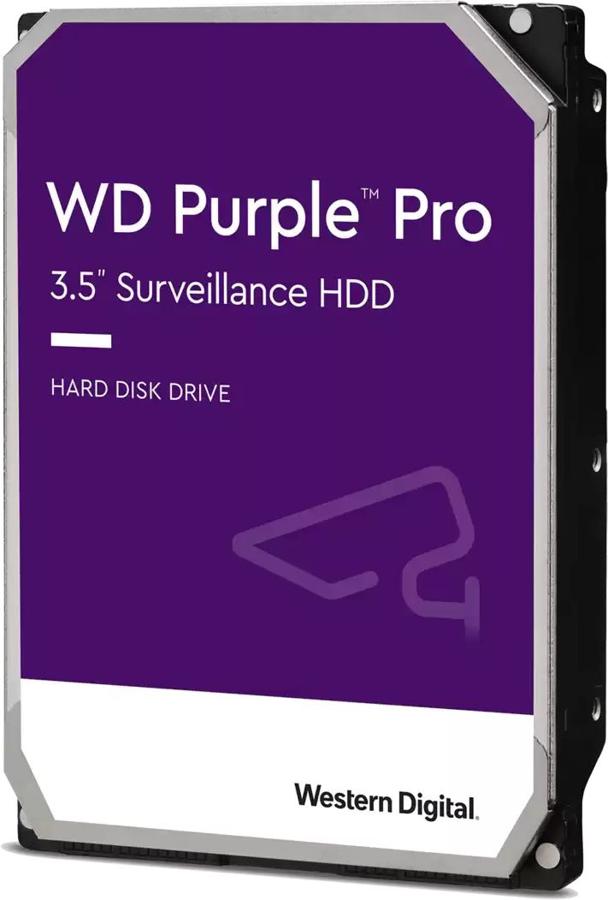 Жесткий диск WD SATA-III 8TB WD8001PURP Surveillance Purple Pro (7200rpm) 256Mb 3.5"