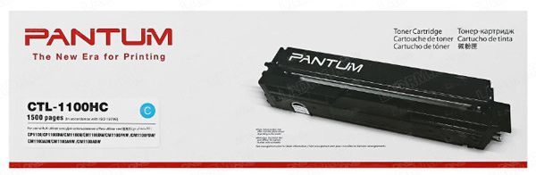 Картридж лазерный Pantum CTL-1100HC голубой (1500стр.) для Pantum CP1100/CP1100DW/CM1100DN/CM1100DW/CM1100ADN/CM1100ADW
