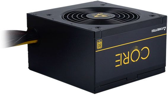 Блок питания Chieftec ATX 600W CORE BBS-600S-Bulk 80+ gold (20+4pin) APFC 120mm fan 6xSATA