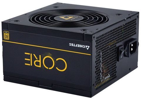 Блок питания Chieftec ATX 700W CORE BBS-700S-Bulk 80+ gold (20+4pin) APFC 120mm fan 6xSATA