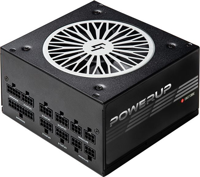 Блок питания Chieftec ATX 850W PowerUp GPX-850FC 80+ gold 24pin APFC 120mm fan 9xSATA Cab Manag RTL