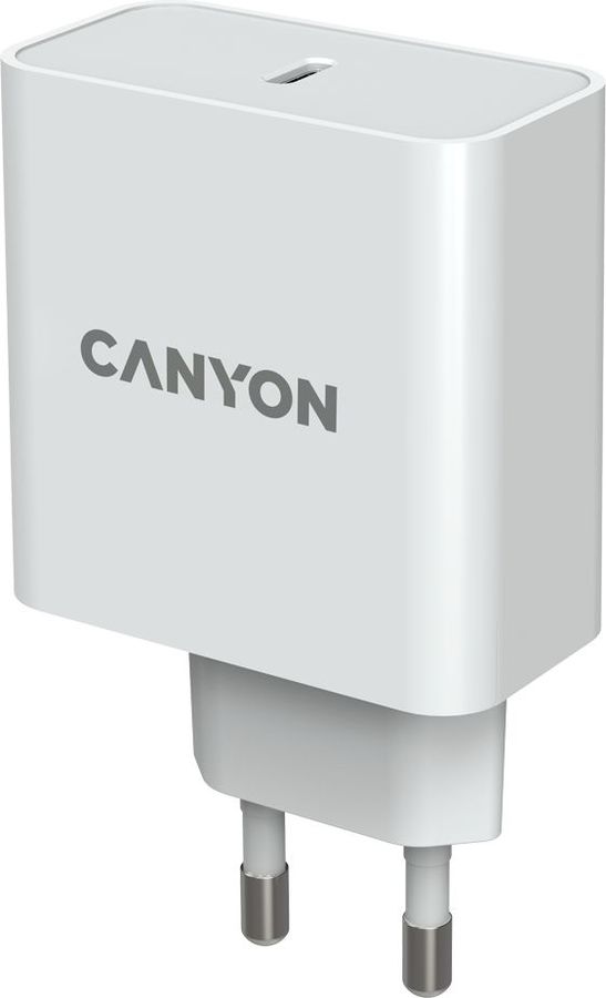Сетевое зар./устр. Canyon H-65 65W 3.25A (PD+QC) USB-C универсальное белый (CND-CHA65W01)
