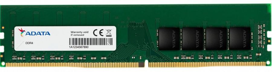 Память DDR4 8Gb 3200MHz A-Data AD4U32008G22-SGN RTL PC4-25600 CL22 DIMM 288-pin 1.2В single rank Ret