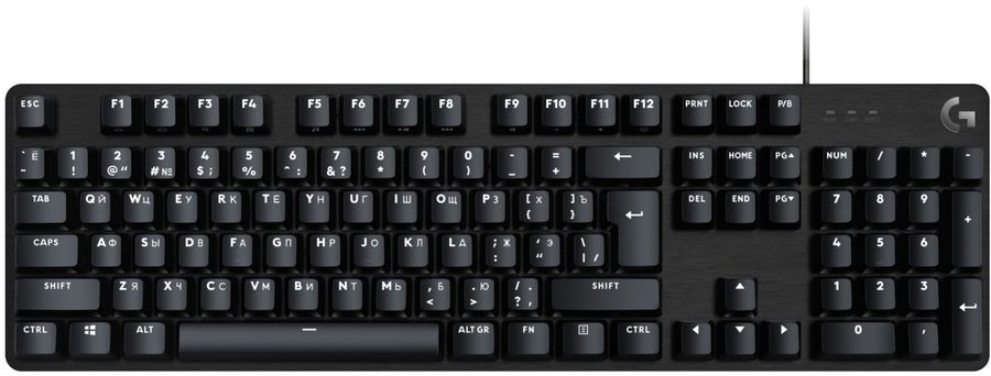 Клавиатура Logitech G413 SE механическая черный USB LED (920-010438)