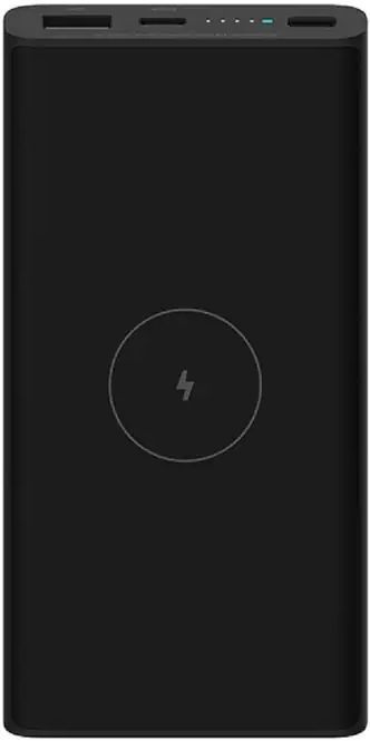 Мобильный аккумулятор Xiaomi 10W Wireless 10000mAh 3A 1xUSB беспроводная зарядка черный (BHR5460GL)