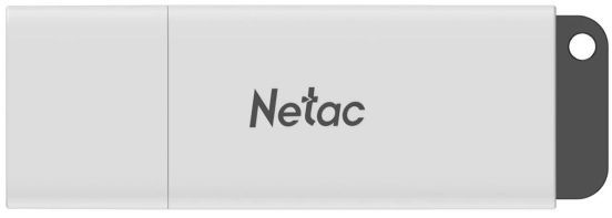 Флеш Диск Netac 64Gb U185 NT03U185N-064G-20WH USB2.0 белый