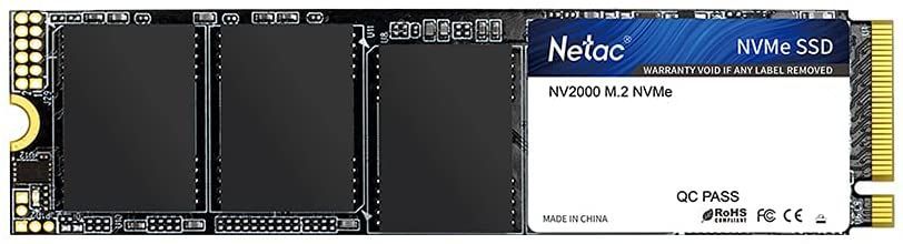 Накопитель SSD Netac PCIe 3.0 x4 512GB NT01NV2000-512-E4X NV2000 M.2 2280