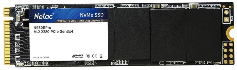 Накопитель SSD Netac PCI-E 3.0 x4 256Gb NT01N930E-256G-E4X N930E Pro M.2 2280