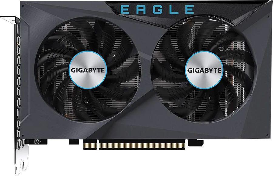 Видеокарта Gigabyte PCI-E 4.0 GV-R65XTEAGLE-4GD AMD Radeon RX 6500XT 4096Mb 64 GDDR6 2610/18000 HDMIx1 DPx1 HDCP Ret