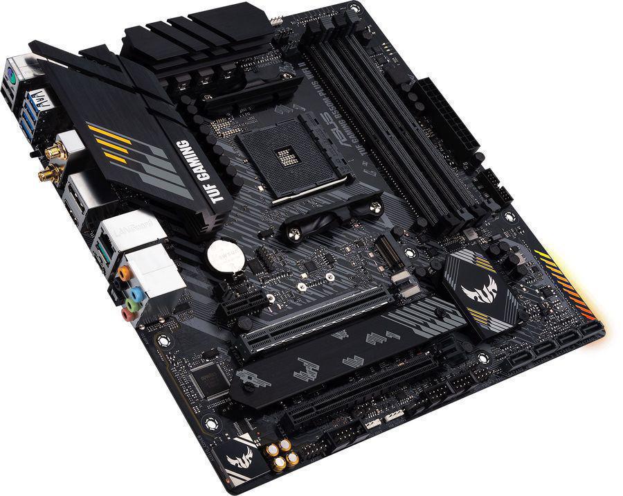 Материнская плата Asus TUF GAMING B550M-PLUS WIFI II Soc-AM4 AMD B550 ...