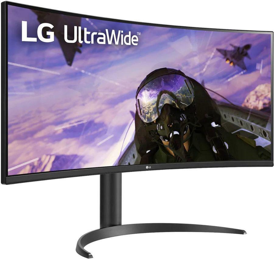 Монитор LG 34" UltraWide 34WP65C-B черный VA LED 21:9 HDMI M/M матовая HAS Pivot 300cd 178гр/178гр 3440x1440 DisplayPort Ultra HD 2K (1440p) USB 7.7кг