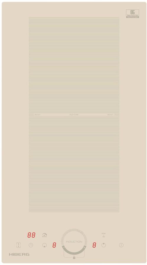 Индукционная варочная поверхность Hiberg i-MS 3029 Y бежевый