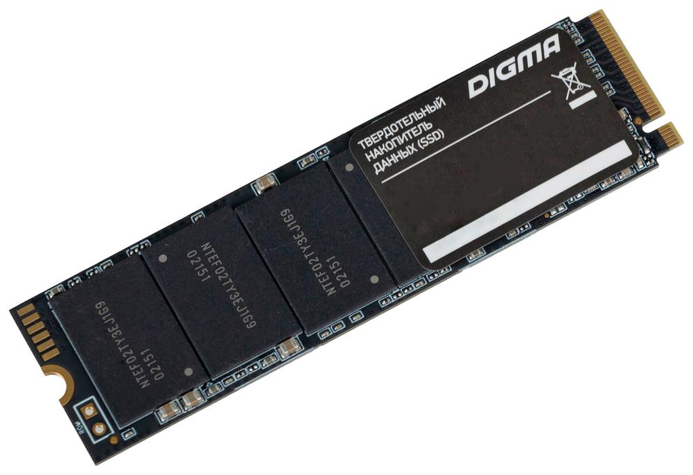 Накопитель SSD Digma PCIe 3.0 x4 2TB DGSM3002TG13T Mega G1 M.2 2280