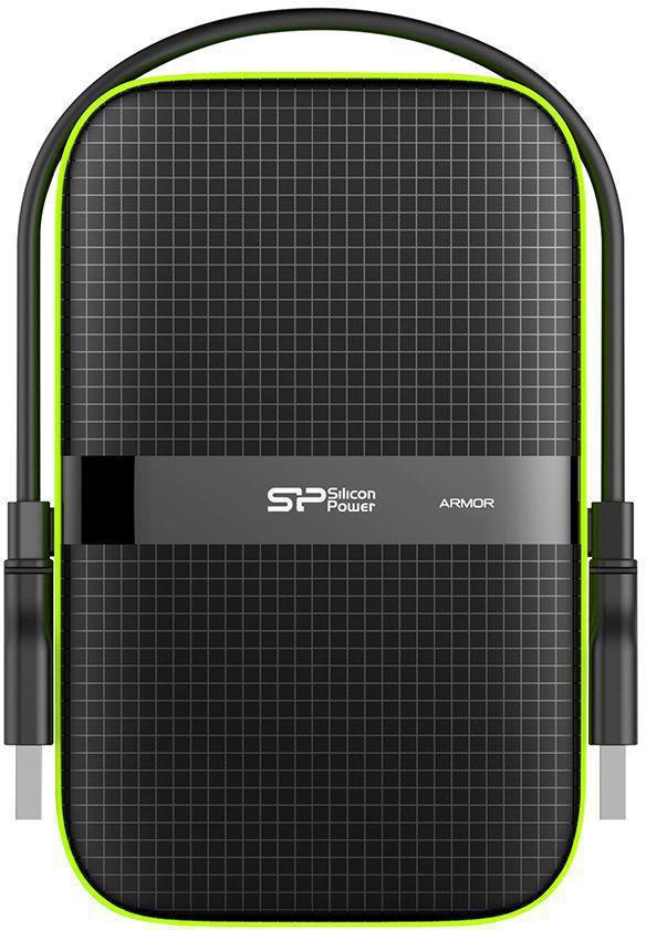 Жесткий диск Silicon Power USB 3.0 5Tb SP050TBPHDA60S3K Armor A60 2.5" черный