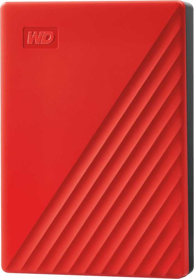 Жесткий диск WD USB 3.0 4Tb WDBPKJ0040BRD-WESN My Passport 2.5" красный