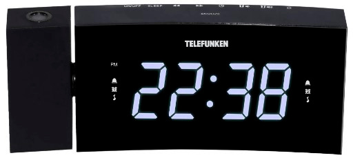 Радиоприемник настольный Telefunken TF-1568U черный USB