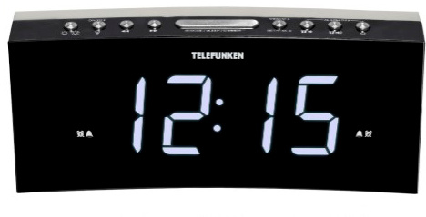 Радиоприемник настольный Telefunken TF-1569U черный USB
