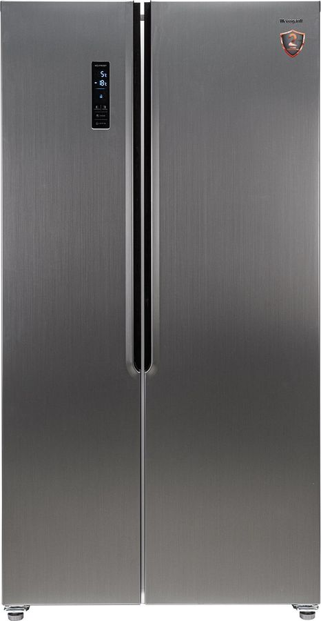 Холодильник Weissgauff WSBS 500 NFX Inverter 2-хкамерн. нержавеющая сталь инвертер