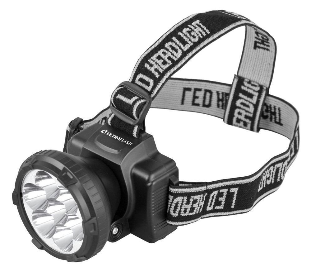 Фонарь налобный Ultraflash LED5362 черный 2.5Вт лам.:светодиод. (11256)